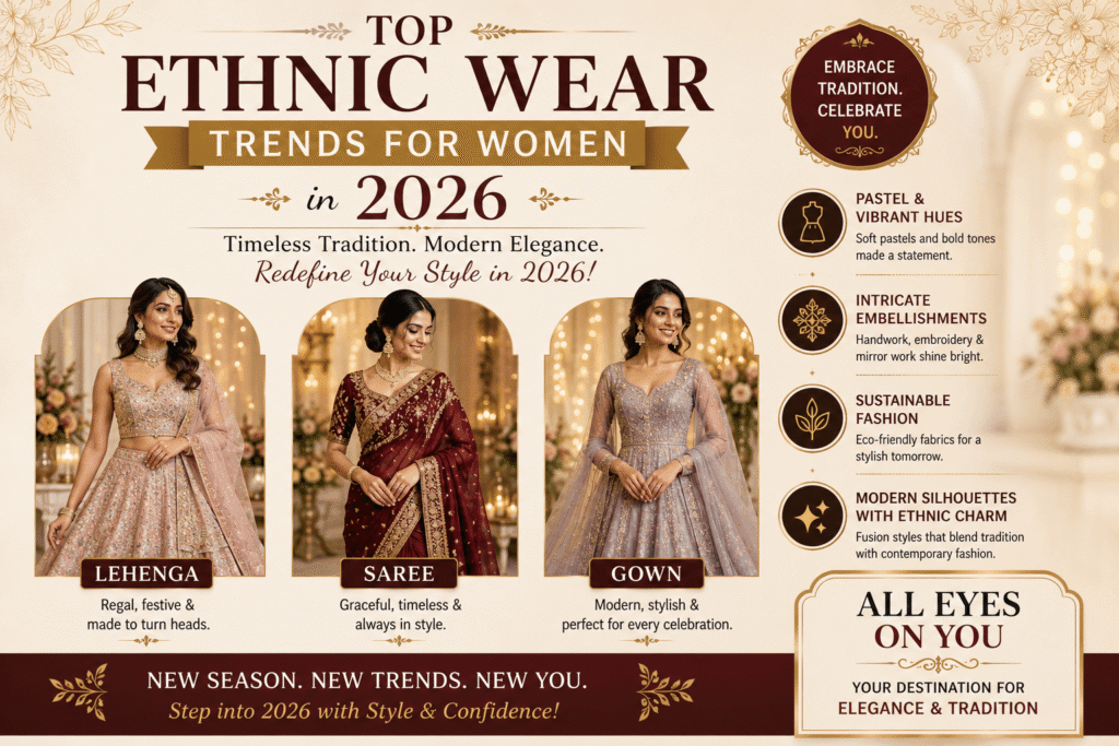 Top Ethnic Wear Trends for Women in 2026